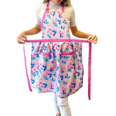 GENERICO - Mandil Letters By Jess - Modelo Peach