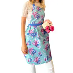 GENERICO - Mandil Letters By Jess - Aqua