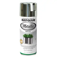 RUST OLEUM - Pintura Metálica en Spray Plata