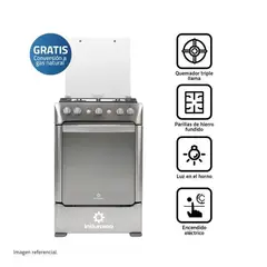 INDURAMA - Cocina Gas GRANADA ZAFIRO 24" Croma 4 Hornillas