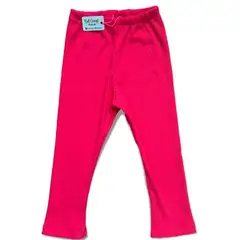 RED CARROT - Pantalon de algodon fucsia