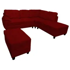 HOME PREMIUM - ESQUINERO BANQUETA ISLA ROJO