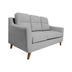 BARAKA HOME - Sofa 3 Cuerpos Florina - Gris Claro