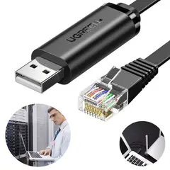 UGREEN - Cable USB a RJ45 rs232 consola ethernet red 3 Metros