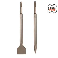TRUPER - CINCEL PLANO Y PUNTA 1-12 x 10 PARA ROTOMARTILLO SDS PLUS