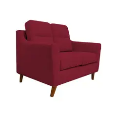 BARAKA HOME - Sofa 2 Cuerpos Florina - Rojo