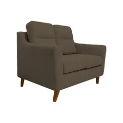BARAKA HOME - Sofa 2 Cuerpos Florina - Chocolate Claro