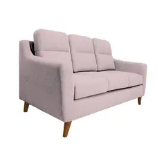 BARAKA HOME - Sofa 3 Cuerpos Florina - Rosado