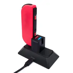 OEM - Base de Carga 2 en 1 para Mando de Juegos NS Switch Joy-Con