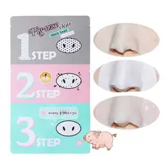 GENERICO - Parches para Puntos Negros y espinillas en 3 pasos