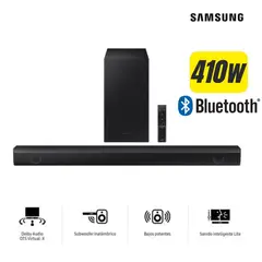 SAMSUNG - Soundbar 410W con Bluetooth HW-B550 - Negro