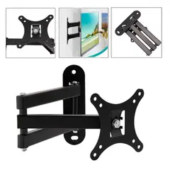 GENERICO - Soporte Rack Para Monitor y Pantallas Tv 10 a 26 Soporte Ajustable