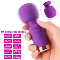 OEM - Mini Vibrador Clítoris Masajeador de Punto G para Mujeres 10Modos