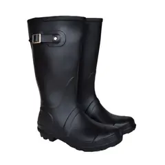 GENERICO - BOTAS DE LLUVIA HOUSTON LARGA NEGRO TALLAS 36 A LA 40