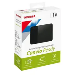 TOSHIBA - DISCO EXTERNO 1 TB CANVIO READY NEGRO
