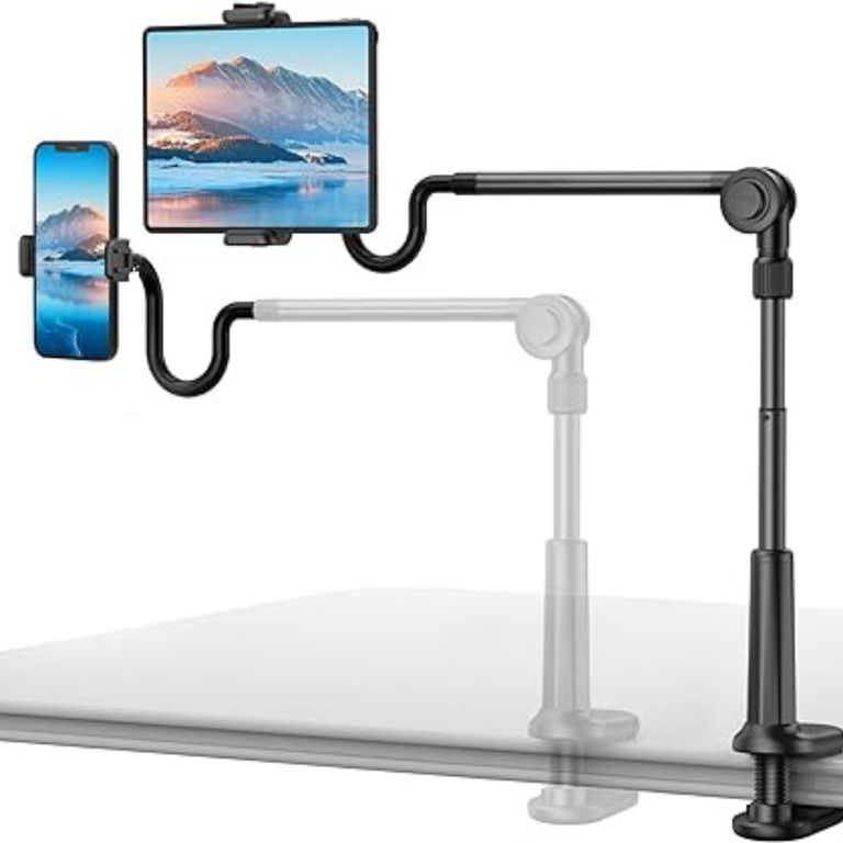 Soporte sujetador brazo flexible para tablet celular