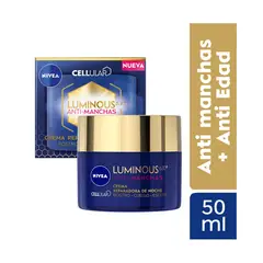 NIVEA - Crema Facial Regeneradora Noche Luminous 630 Anti Manchas 50ml