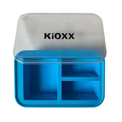 KIOXX - Cubeta de Silicona para congelar 3 cavidades Celeste