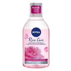 NIVEA - Agua Micelar Bifasica Rose Care 400ml