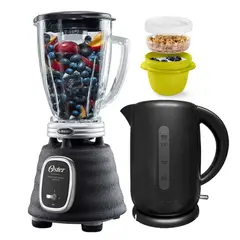 OSTER - Combo Licuadora BLSTBPST Hervidor eléctrico BVSTKT3101