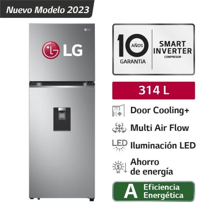 Refrigeradora 314LT GT31WPP Plateada Door Cooling Top Freezer