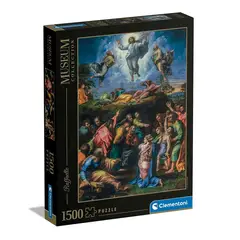 CLEMENTONI - Museum Collection Rompecabezas de 1500 piezas - Raffaello - Transfiguración