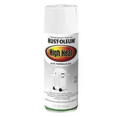 RUST OLEUM - Pintura en Spray Alta Temperatura Blanco Mate