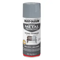 RUST OLEUM - Esmalte Anticorrosivo en Spray Gris Humo Brillante
