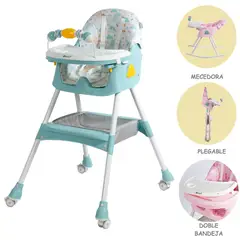 SEEBABY - Silla de Comer Dali con Respaldar y arco de Juego PaloRS