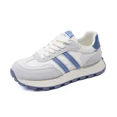 SHANDIAN - Mujer Zapatillas Urbana Plataforma Mujer
