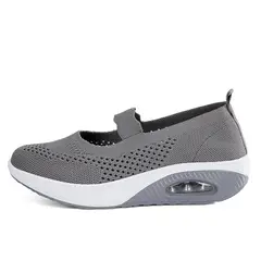 SHANDIAN - Running Mujer Zapatillas Deportivos Plataforma Air