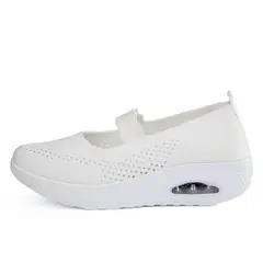 SHANDIAN - Running Mujer Zapatillas Deportivos Plataforma Air