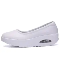 SHANDIAN - Running Mujer Zapatillas Deportivos Plataforma Air