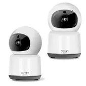 ASTROM - Camara De Vigilancia Fhd 360° Wifi Sirena Emergencia