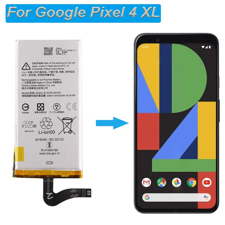 BATERIA GOOGLE PIXEL 4 XL G020J-B NUEVO