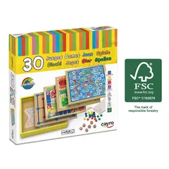 CAYRO - 30 Juegos de Madera FSC