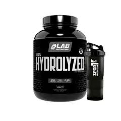 LAB NUTRITION USA - 100 HYDROLYZED Vainilla 5LB + SmartShaker