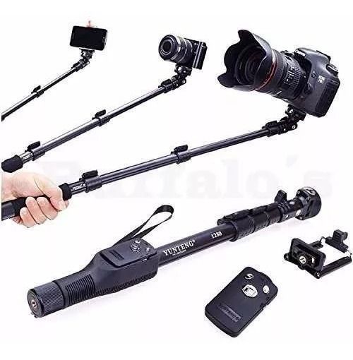 Monopod Palo Selfie Para Celular Y Camara Gopro con Disparador