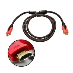 GENERICO - Cable HDMI - HDMI Dark 150cm Con Filtro Full HD 3D V14
