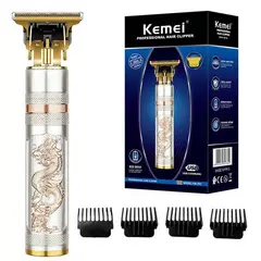 KEMEI - Maquina De Afeitar Inalambrica Dragon Km-762