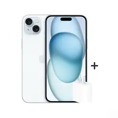 APPLE - Iphone 15 128GB (CHIP FISICO) + Dado 20W - BLUE