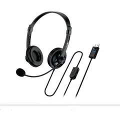 GENIUS - AUDIFONO CMICROF HS-230U USB BLACK