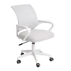 INIUS - Silla de Oficina Ergonómica Jane con Soporte Lumbar - Gris Claro