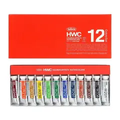 GENERICO - HOLBEIN Acuarelas Set 15ml 12 colores