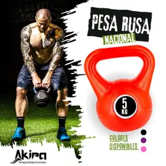 NACIONAL - Pesa Rusa 5 Kilos PVC