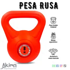 NACIONAL - Pesa Rusa 8 Kilos PVC