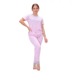 GENERICO - Pijama Dama Algodón Pink Star Inga Pijamas