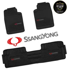GENERICO - Pisos SSANGYONG para Autos y Camionetas 3piezas