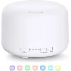 GENERICO - Humidificador de aire ultrasónico grande de 500ML