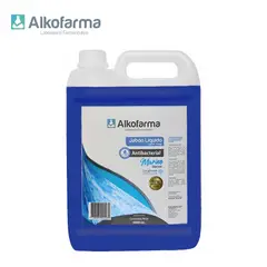 ALKOFARMA - Jabón líquido antibacterial galón 4 litros marino